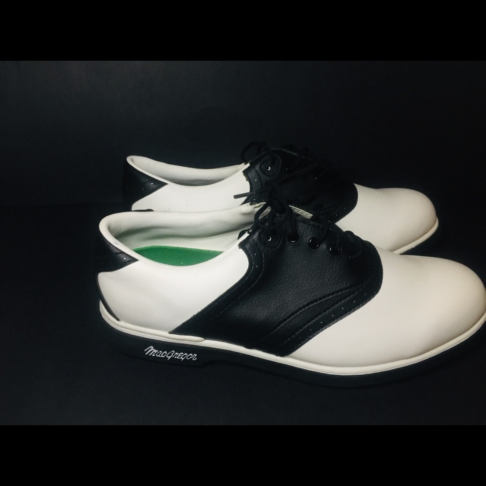 MacGregor Golf Men's Shoes White Size 9 spiked